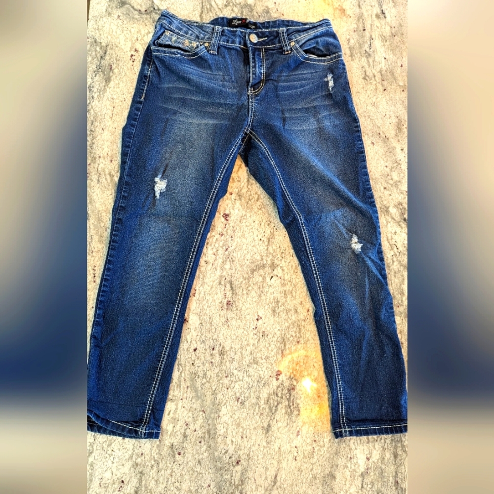 Love Indigo Capri size 6